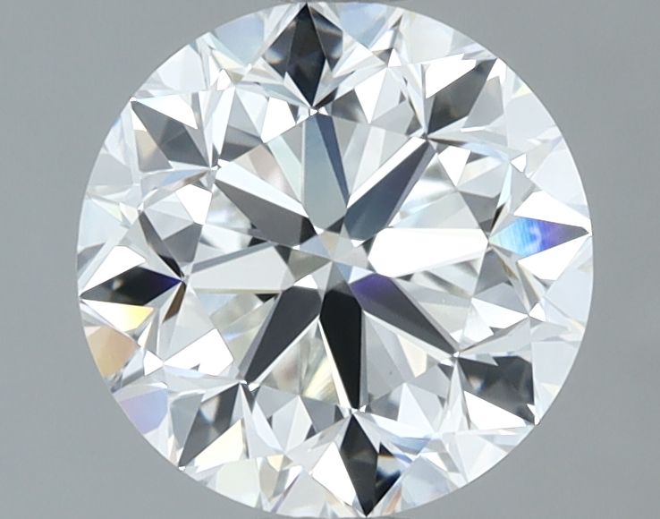 Round Natural Diamond 2.01ct F VVS1
