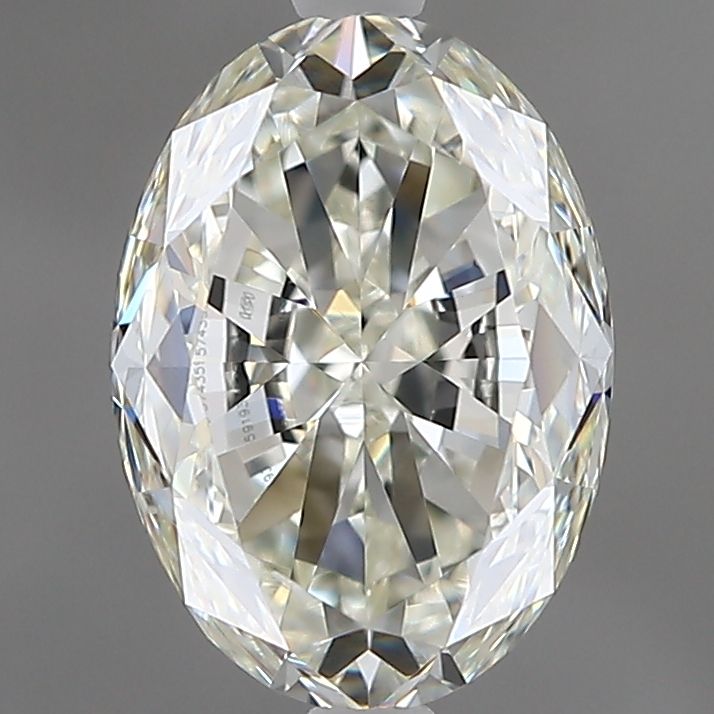 Oval Natural Diamond 1.50ct I VVS1