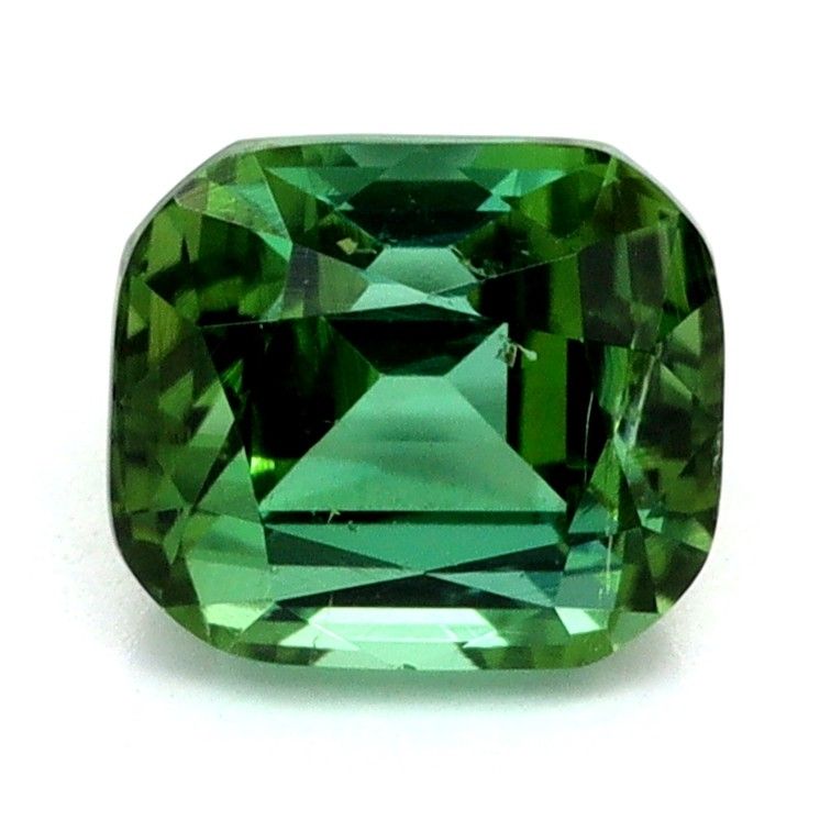 Cushion Teal Tourmaline 0.91ct loose gemstone
