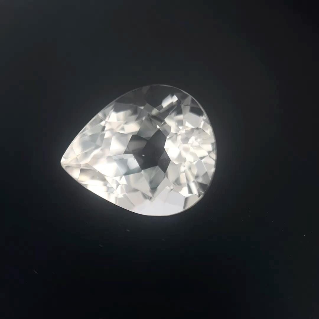 Pear Pink Morganite 4.07ct loose gemstone