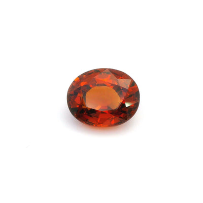Oval Orange Garnet 5.17ct loose gemstone