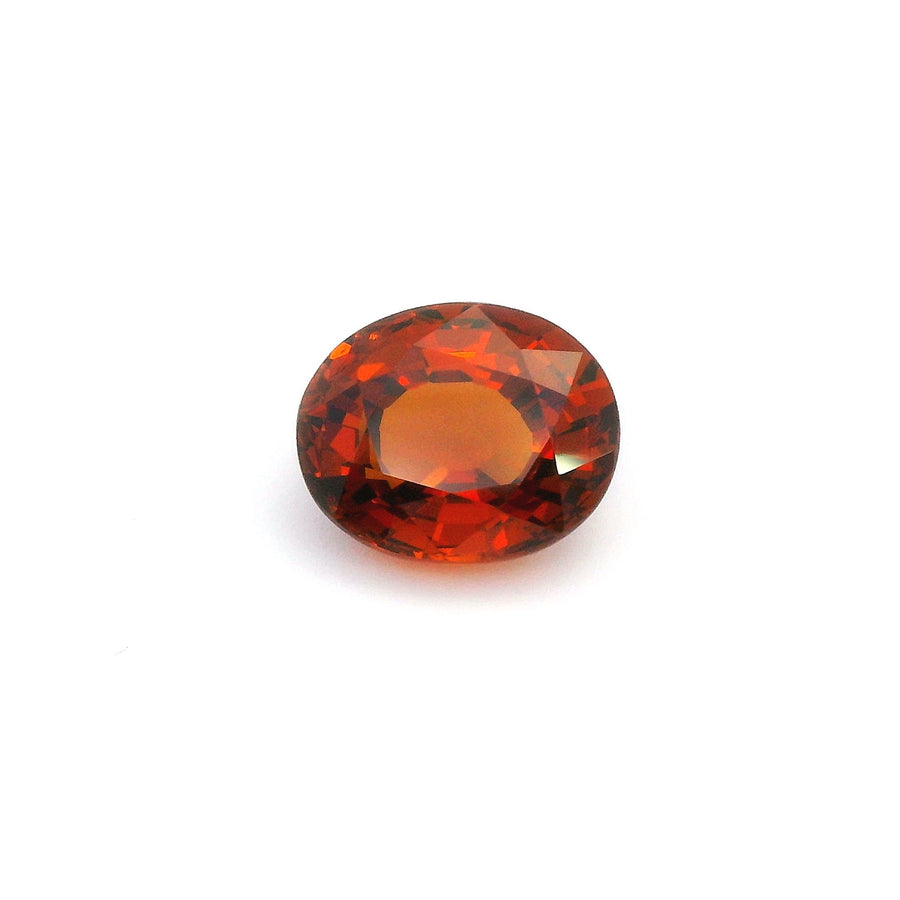 Oval Orange Garnet 5.17ct loose gemstone