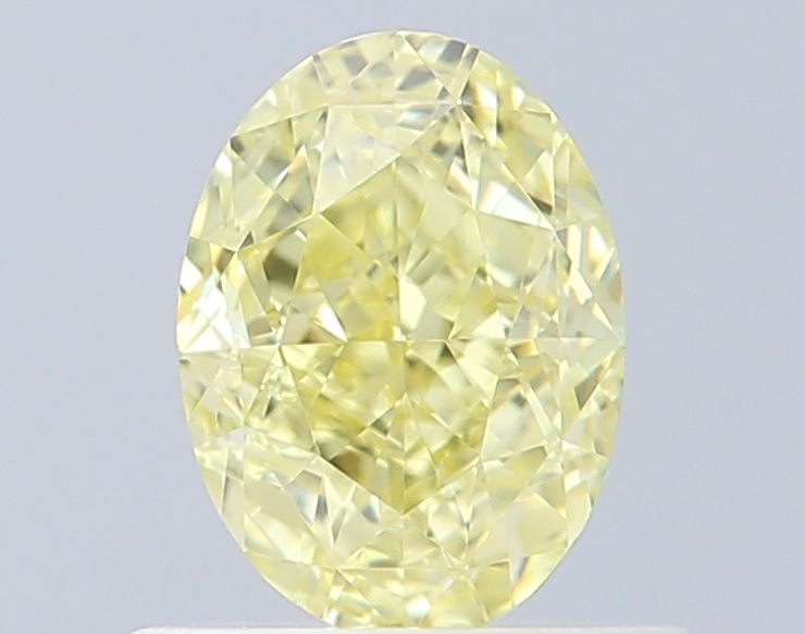 Oval Fancy Yellow Natural Diamond 0.7ct IF loose diamond