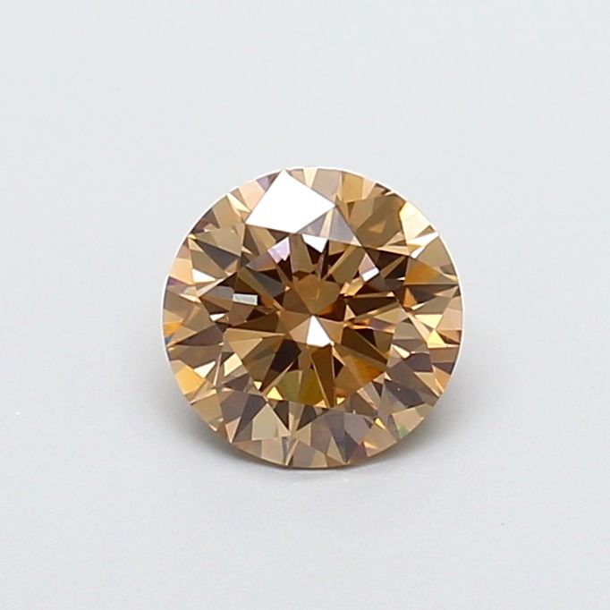 Round Fancy Brown Lab-grown Diamond 1.1ct VVS2 loose diamond
