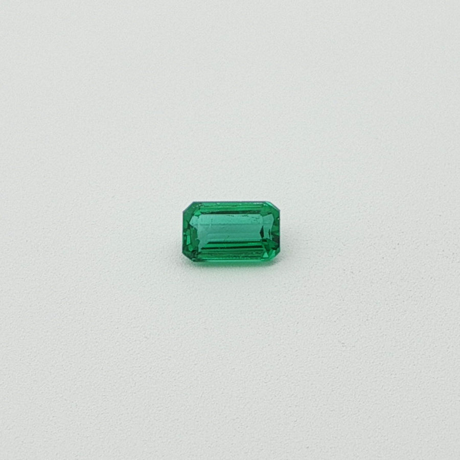 Octagonal Green Emerald 0.29ct loose gemstone