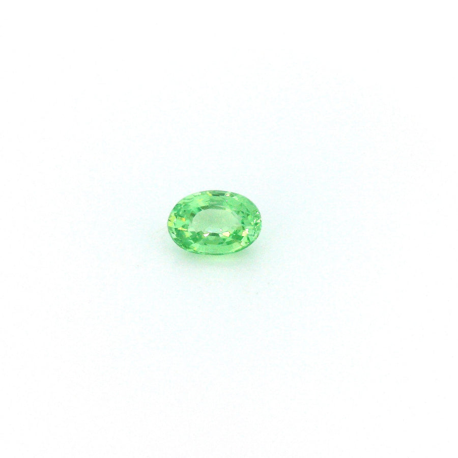 Oval Green Garnet 0.4ct loose gemstone
