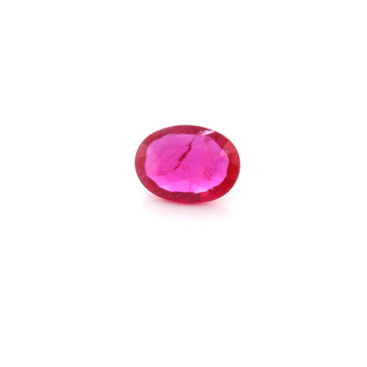 Oval Red Ruby 0.87ct loose gemstone
