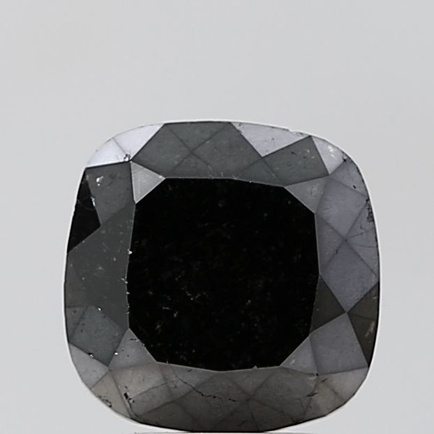 Cushion Black Natural Diamond 2.51ct VS2 loose diamond