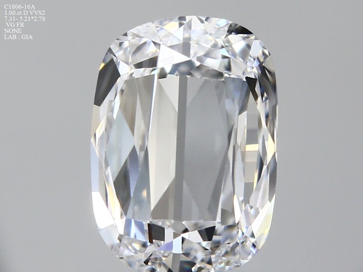 Old Miner Natural Diamond 1.00ct D VVS2