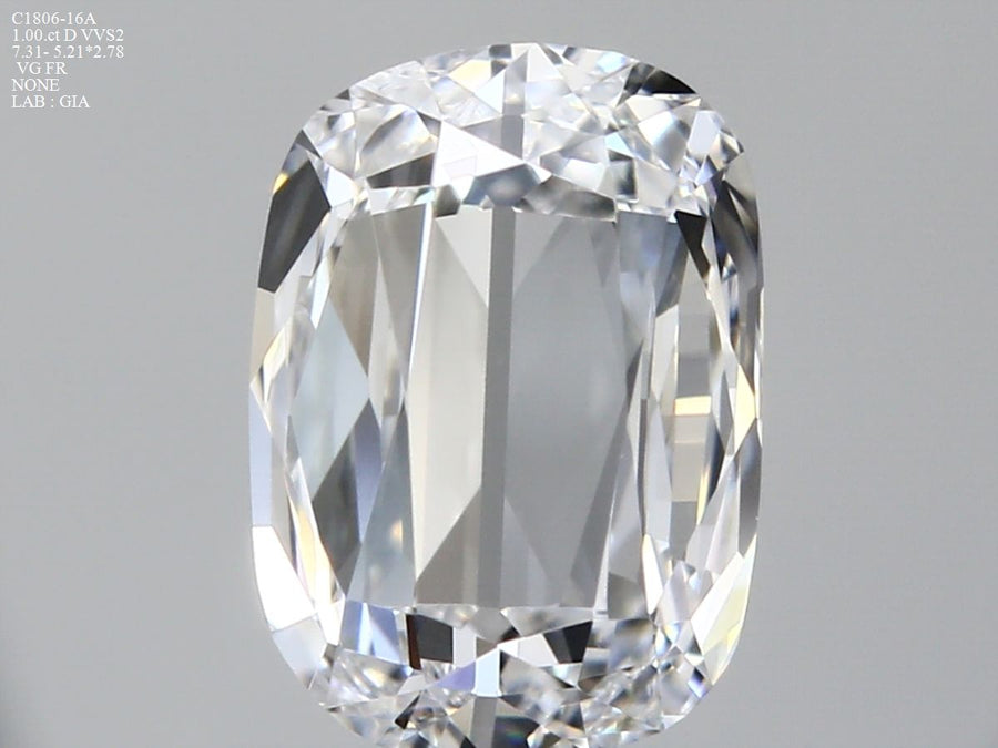 Old Miner Natural Diamond 1.00ct D VVS2