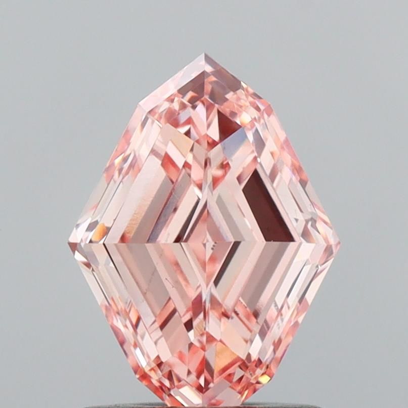 Octagonal Fancy Intense Pink Lab-grown Diamond 1.08ct VS1 loose diamond