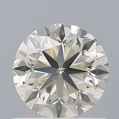 Round Natural Diamond 0.61ct J VS2