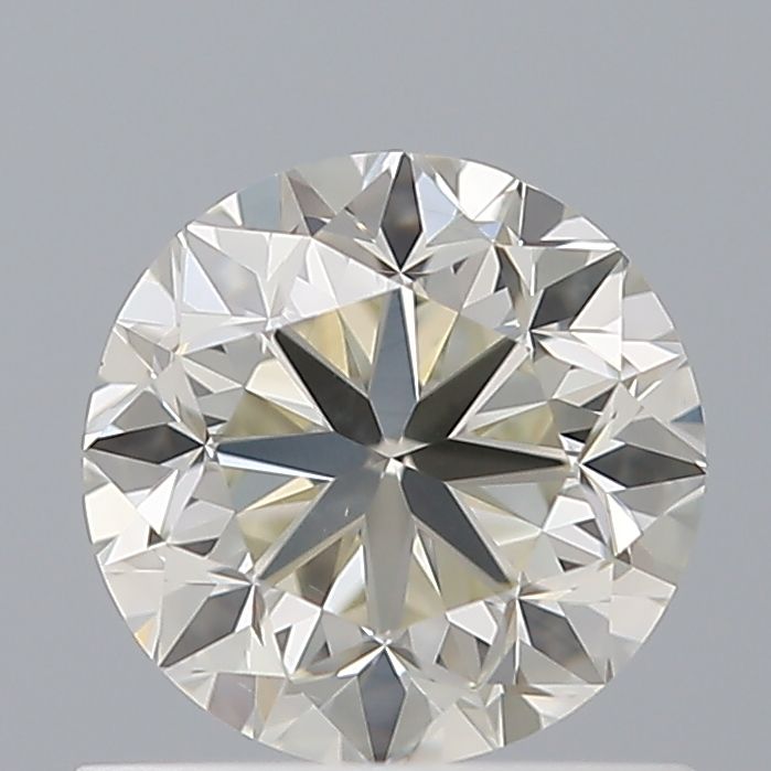 Round Natural Diamond 0.61ct J VS2