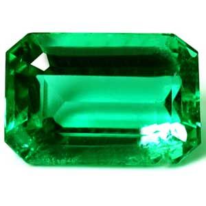 Emerald Green Emerald 0.95ct loose gemstone
