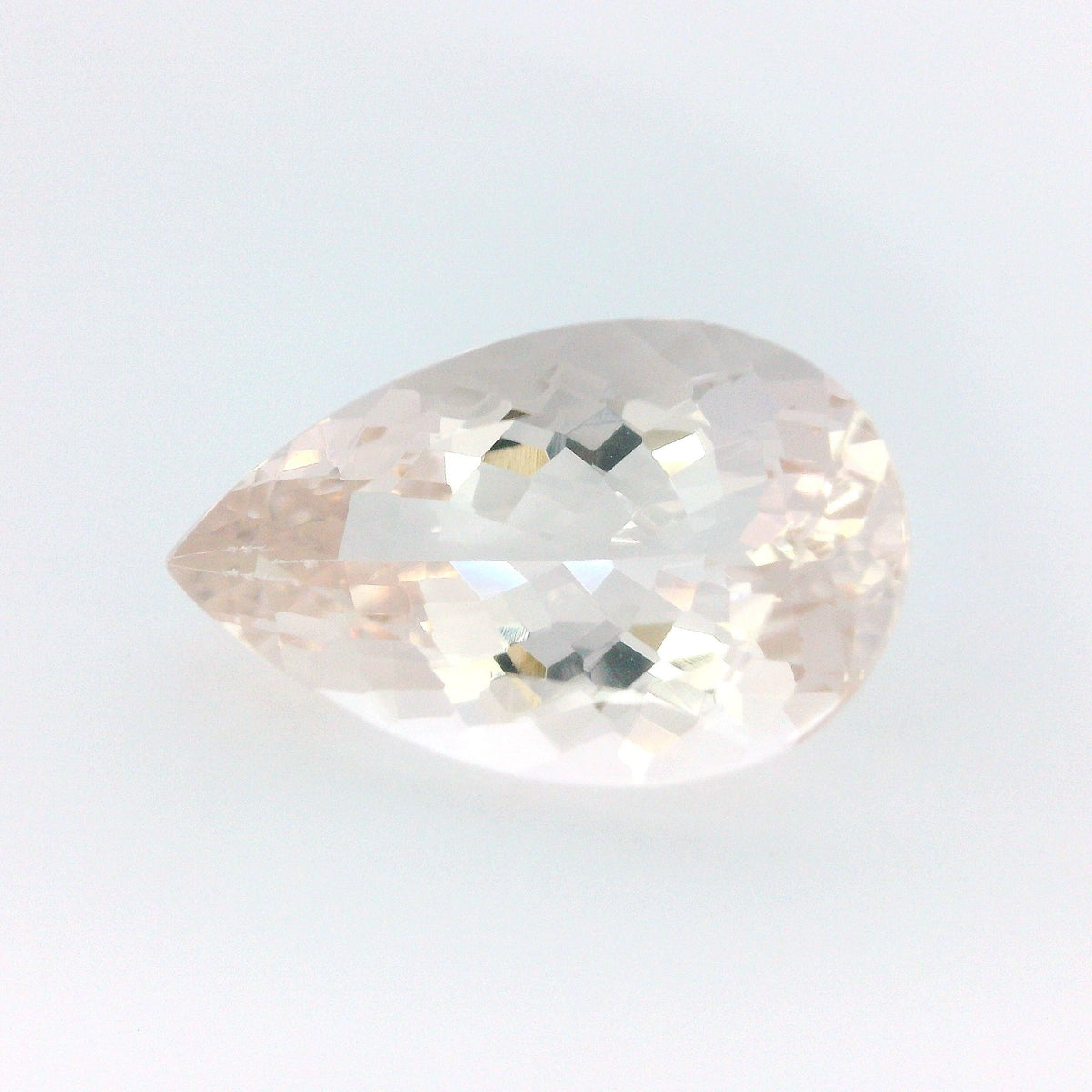 Pear Pink Morganite 7.45ct loose gemstone