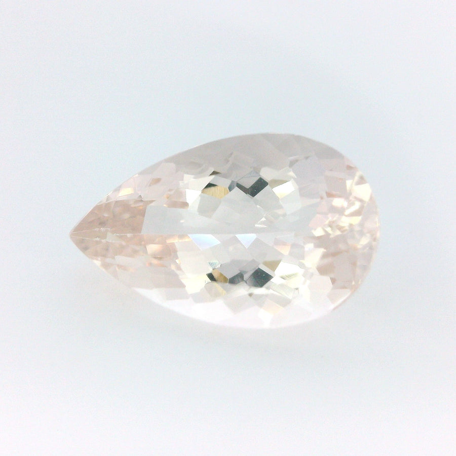 Pear Pink Morganite 7.45ct loose gemstone
