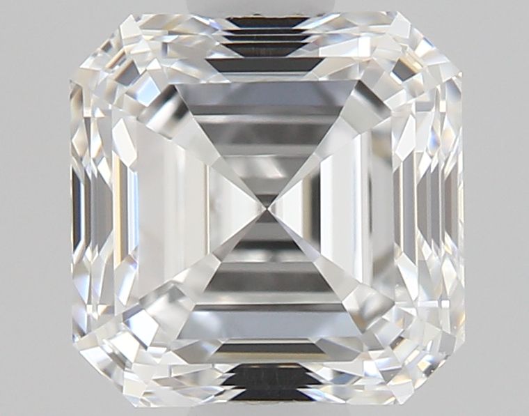 Asscher Natural Diamond 0.70ct D VVS2