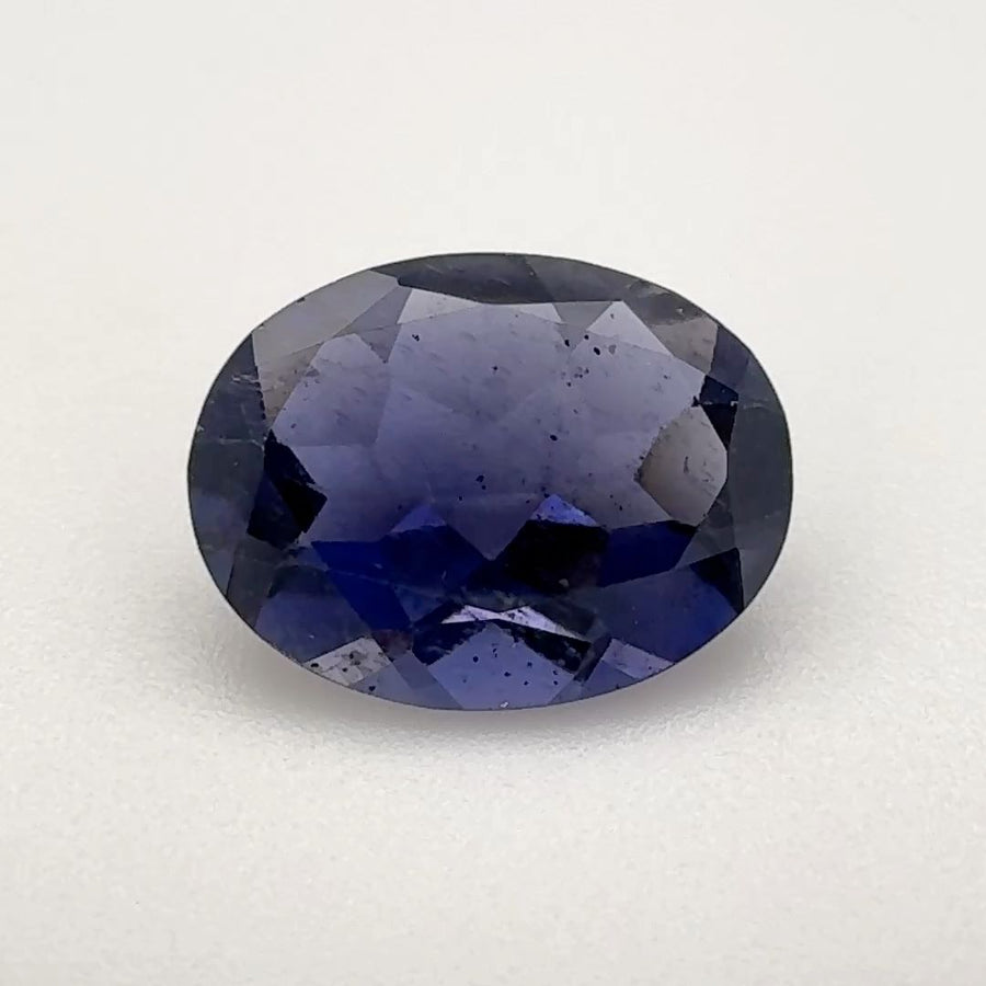 Oval Blue Iolite 2.21ct loose gemstone