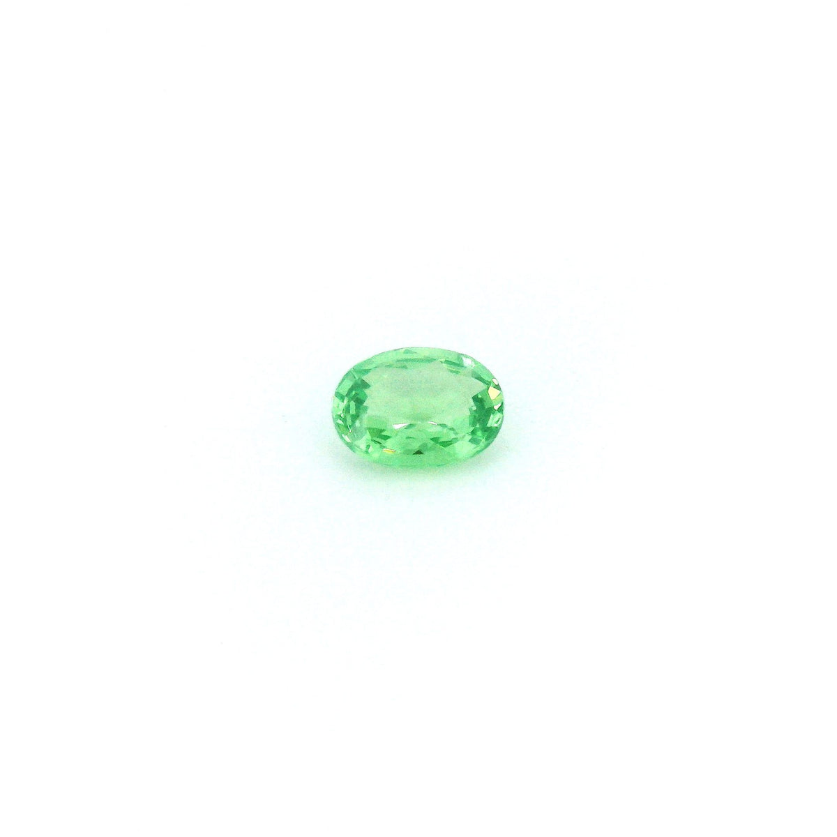 Oval Green Garnet 0.4ct loose gemstone