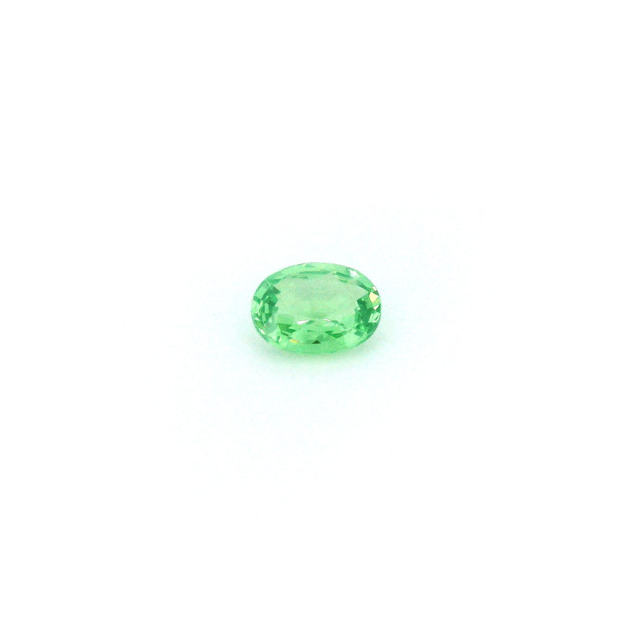 Oval Green Garnet 0.4ct loose gemstone