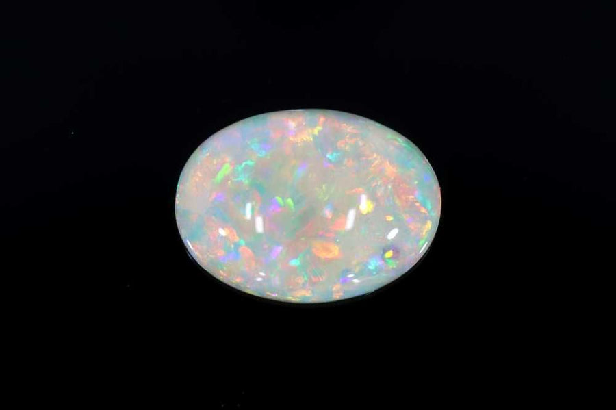 Oval Multi_color Opal 1.37ct loose gemstone