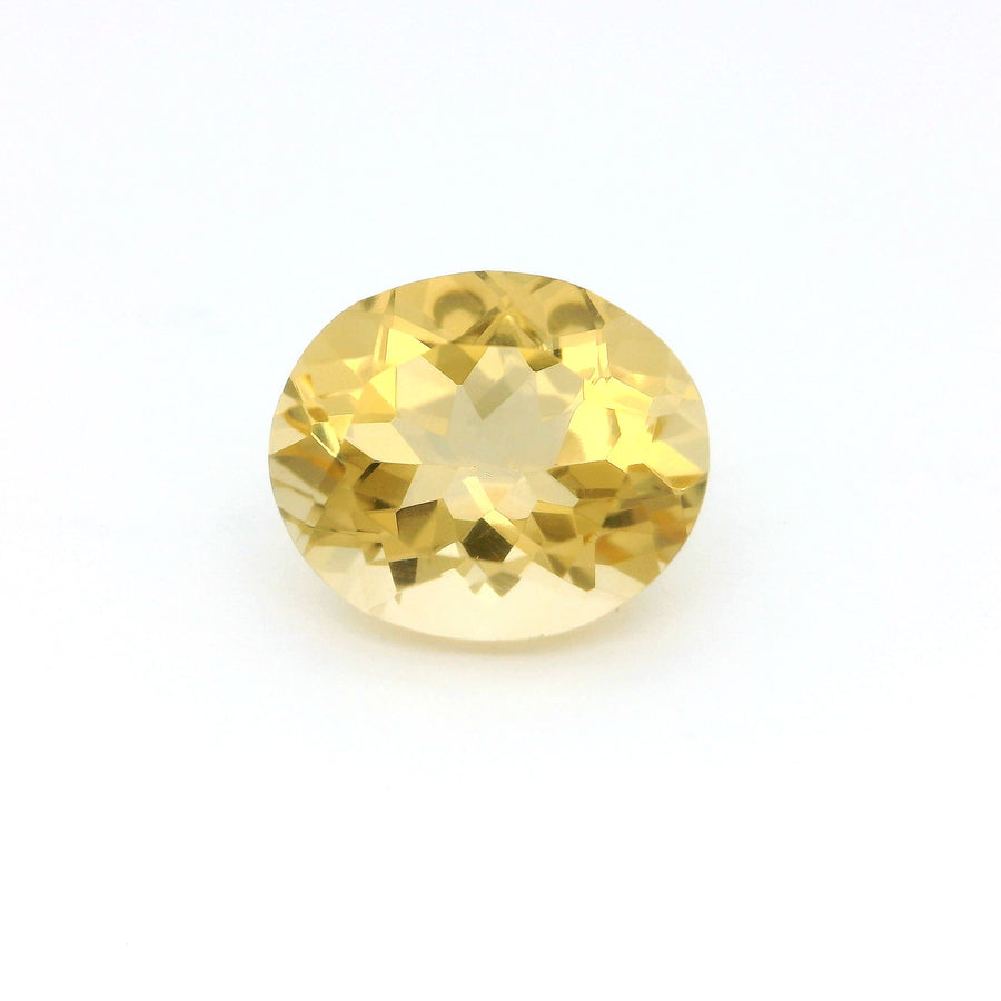 Oval Yellow Citrine 12.31ct loose gemstone