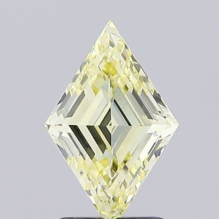 Lozenge Fancy Yellow Lab-grown Diamond 1.52ct VS1 loose diamond