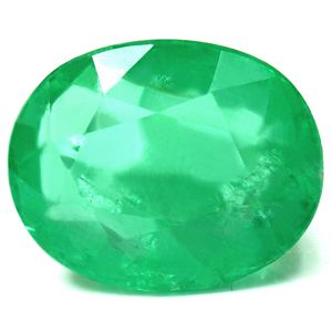 Oval Green Emerald 5.87ct loose gemstone