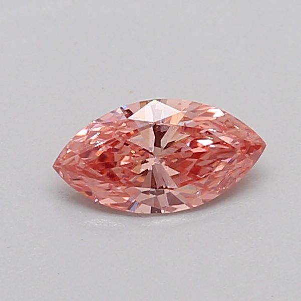Marquise Fancy Vivid Brownish Pink Lab-grown Diamond 0.31ct VS2 loose diamond