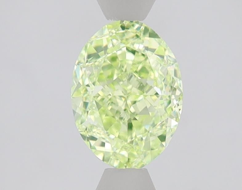 Oval Fancy Intense Green Natural Diamond 1ct VS2 loose diamond