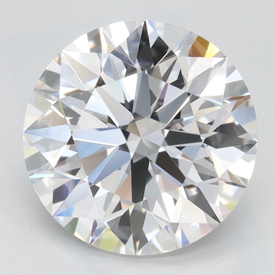 Round Lab-Grown Diamond 2.87ct D IF