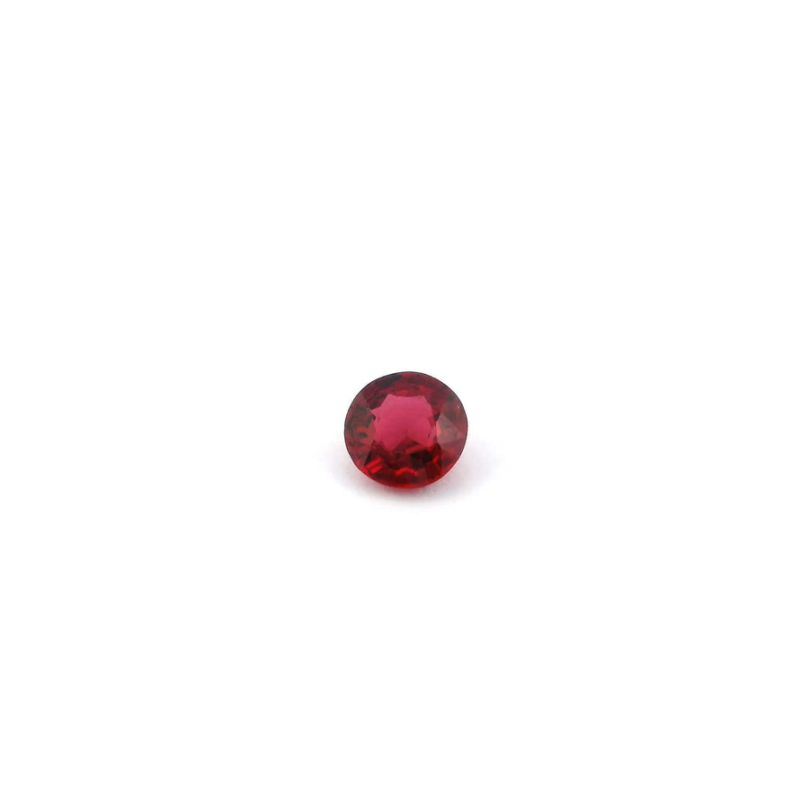 Round Red Spinel 0.41ct loose gemstone