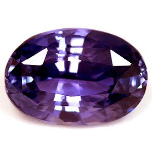 Oval Purple Sapphire 2.36ct loose gemstone