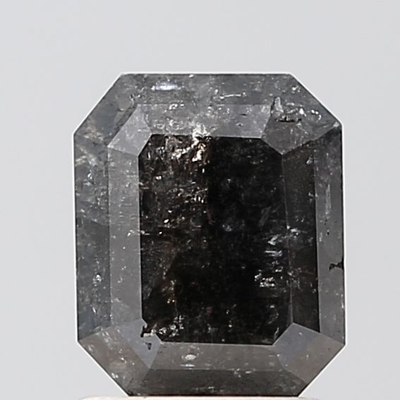 Emerald Salt And Pepper Natural Diamond 1.37ct VS2 loose diamond
