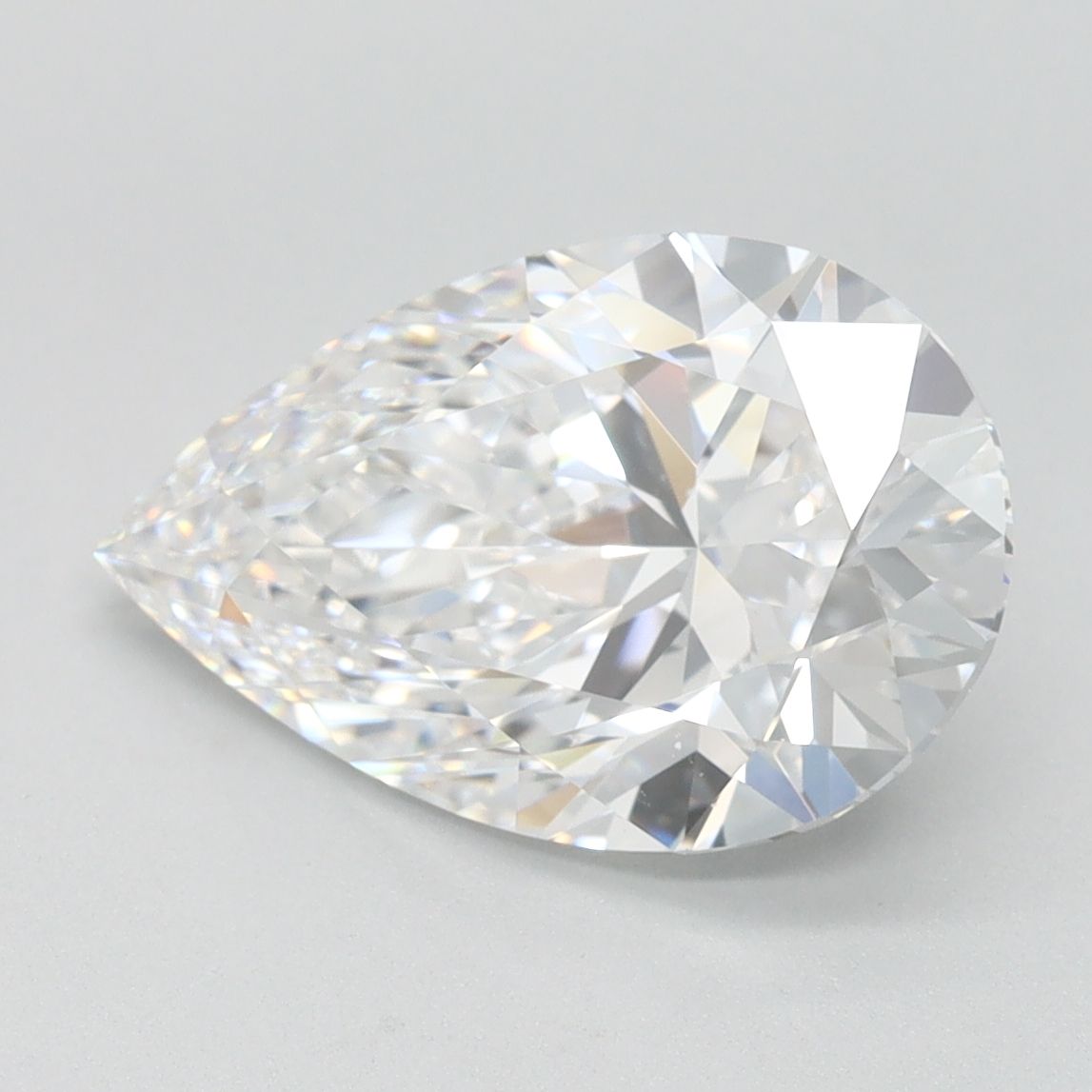 Pear Lab-Grown Diamond 2.66ct D FL