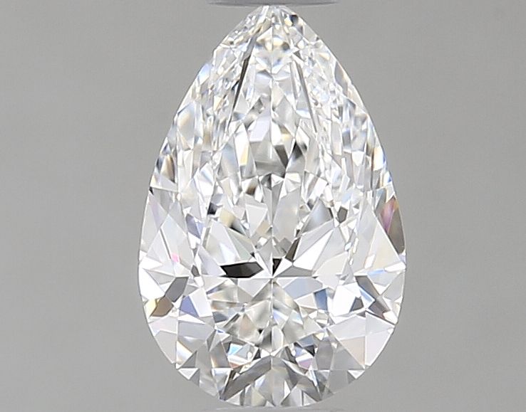 Pear Natural Diamond 0.55ct F VVS1