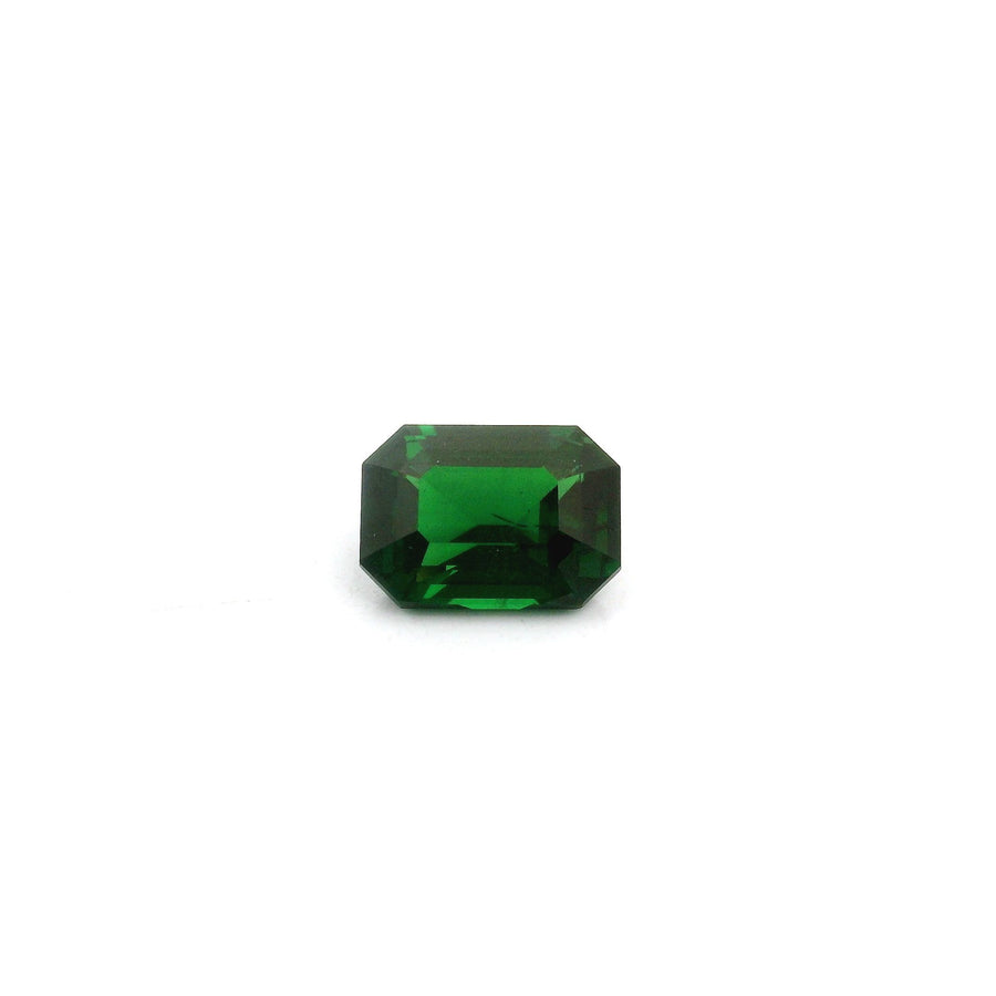 Octagonal Green Garnet 1.56ct loose gemstone