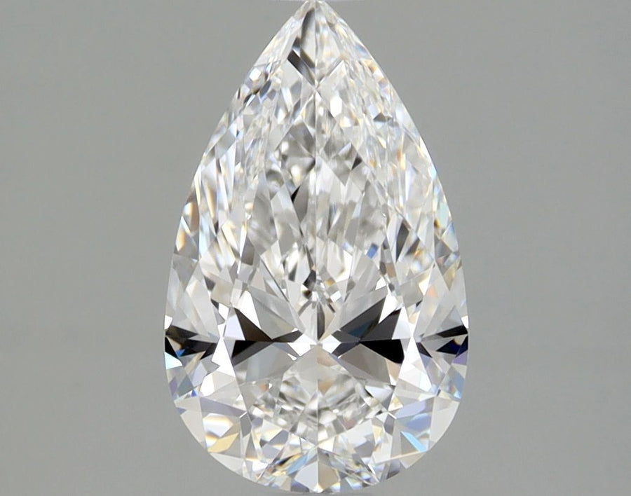 Pear Natural Diamond 1.20ct D IF