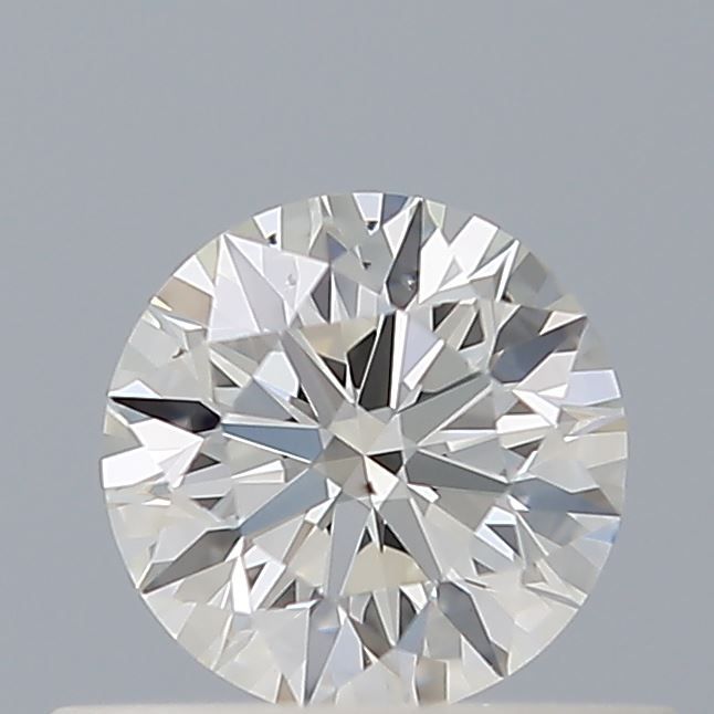 Round Natural Diamond 0.37ct H VS2