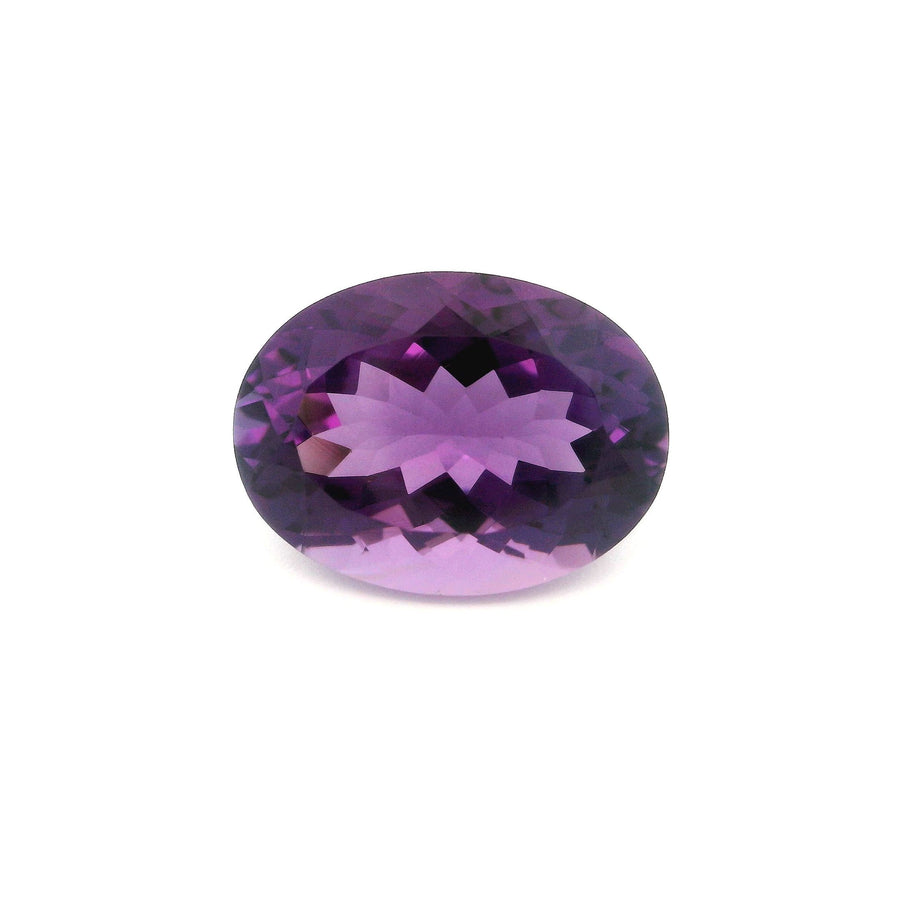 Oval Purple Amethyst 6.61ct loose gemstone