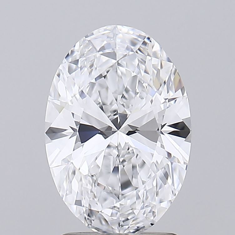 Oval Lab-Grown Diamond 1.90ct D VVS1