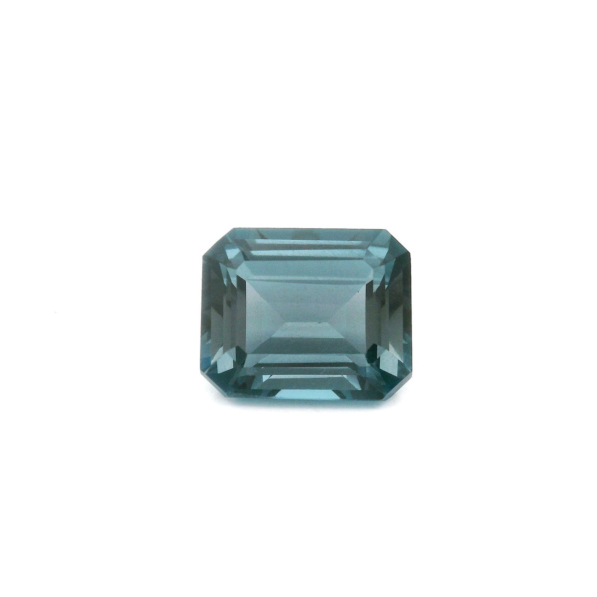 Octagonal Blue Topaz 6.08ct loose gemstone