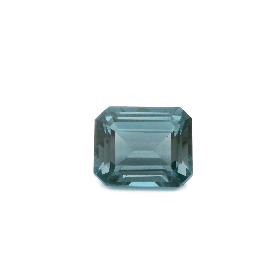 Octagonal Blue Topaz 6.08ct loose gemstone