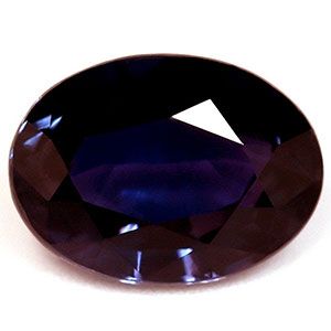Oval Purple Sapphire 3.03ct loose gemstone