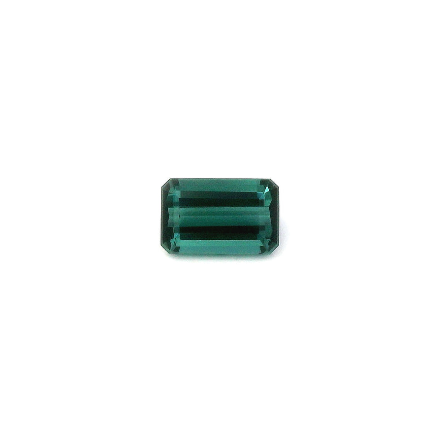 Octagonal Green Tourmaline 0.63ct loose gemstone