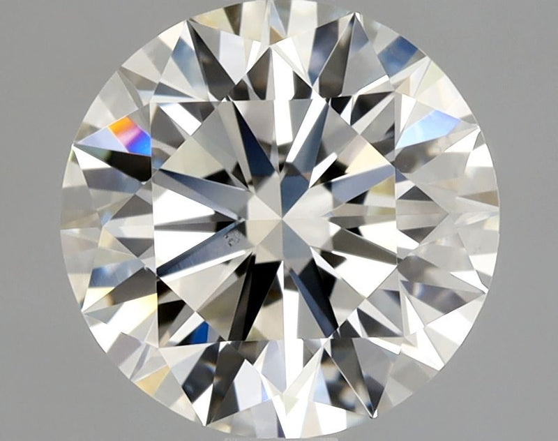 Round Natural Diamond 1.58ct J VS1