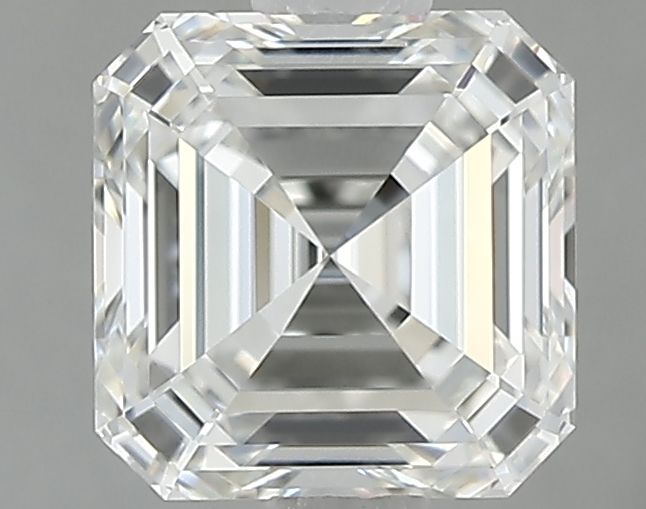 Asscher Natural Diamond 0.81ct H IF
