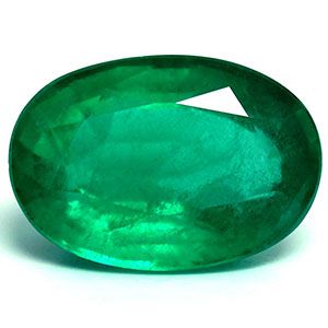 Oval Green Emerald 3.34ct loose gemstone