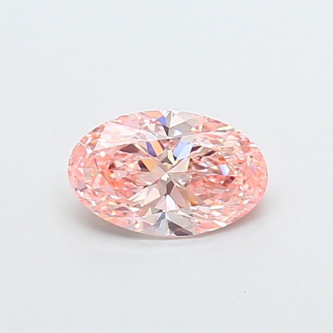 Oval Fancy Vivid Pink Lab-grown Diamond 1.25ct VVS2 loose diamond