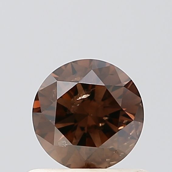 Round Fancy Brown Natural Diamond 0.5ct SI1 loose diamond
